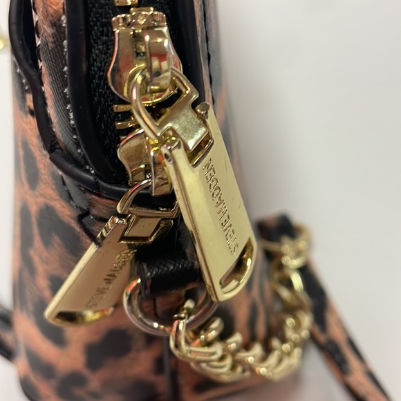 Steve Madden Cheetah/Leopard Print Crossbody Bag Shoulder Purse - Picture 6 of 11